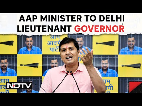 AAP Minister To Delhi Lieutenant Governor: "Stop Interfering In Elected Government's Work"