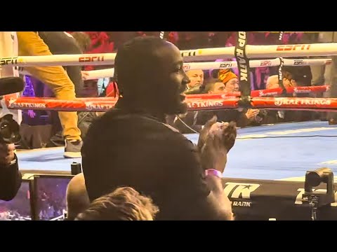 Terence Crawford REACTS to Keyshawn Davis BRUTAL KNOCKOUT of Denys Berinchyk