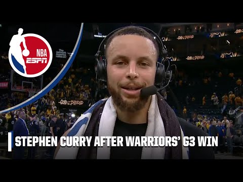 Steph Curry after Game 3 win: They say Draymond Green has a history, so do we | NBA on ESPN video clip