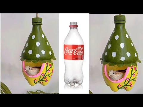 Bottle diy ||bottle crafts||drink bottle crafting decoration ideas