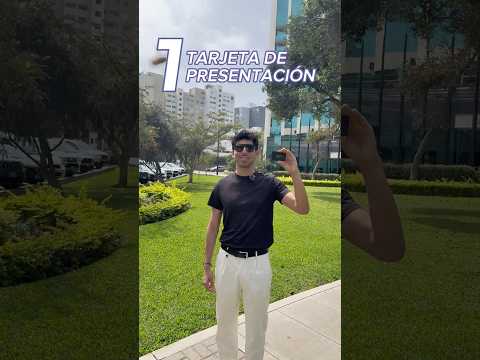 ¿Por qué deberías tener solo UNA tarjeta de presentación? 🤔