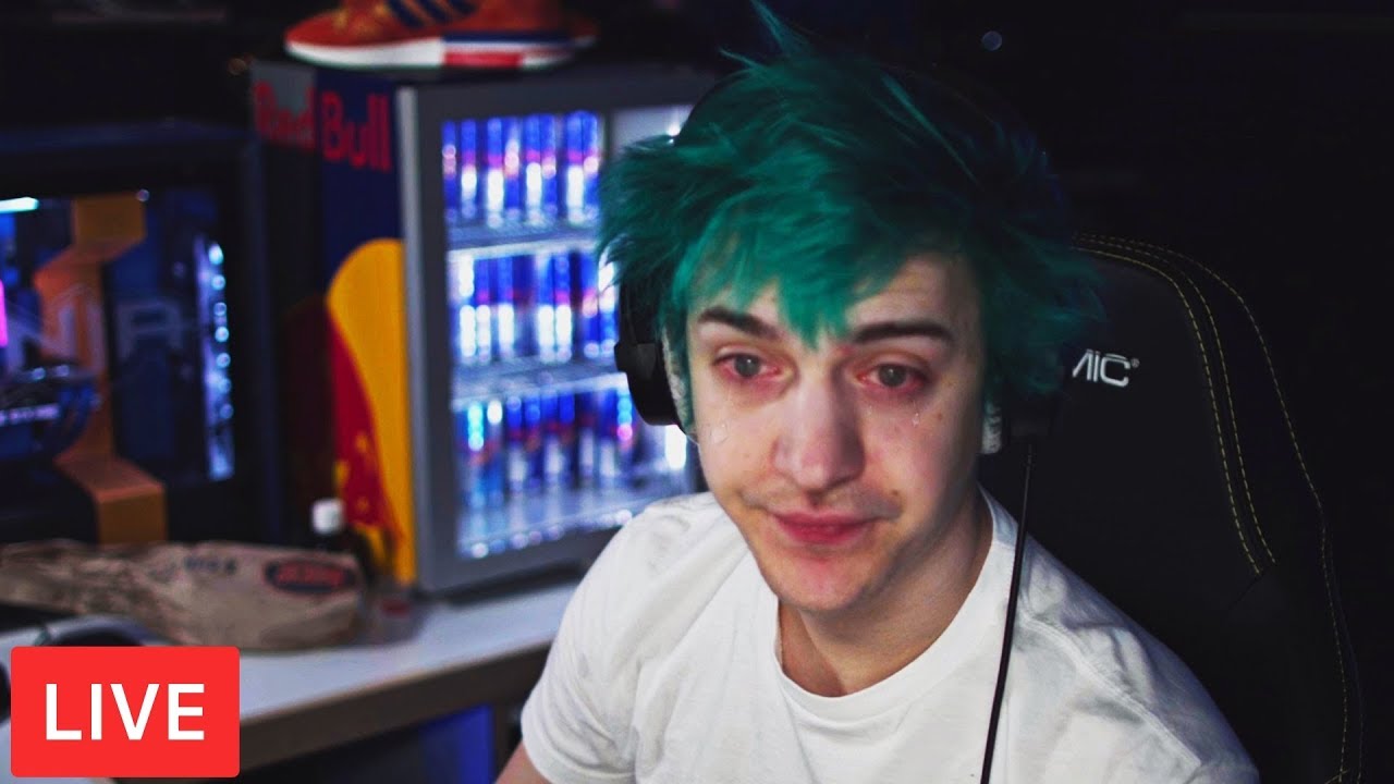 Ninja accidentally goes live