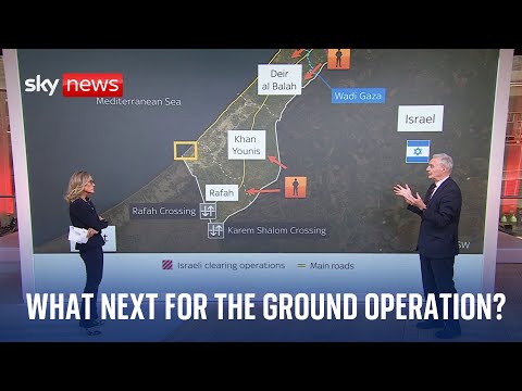 Israel-Hamas war: What next for Israel's ground operation?