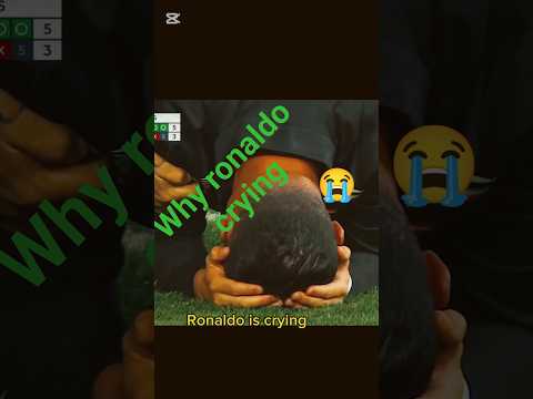 Crcristiona roneldo crying emotional moment😭