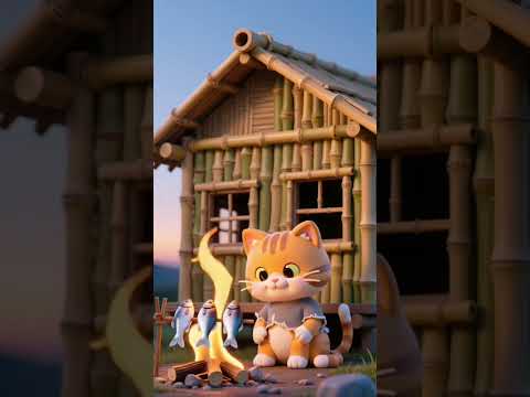 Kitten Made a Fish Cake Would You Eat This? #cat #catai #kitten #cutecat #cute #usa