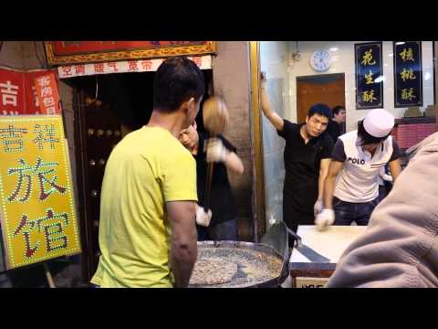 Muslim Quarter Candy Making in Xi'an