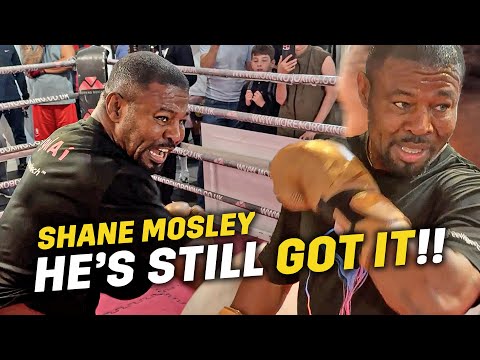 IMPRESSIVE!! Shane Mosley at 53 DESTROYS PADS! • Full Boxing Session