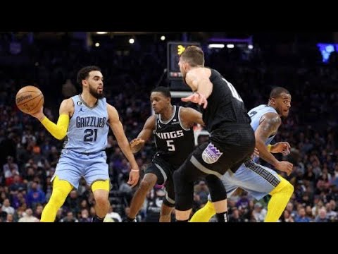 Memphis Grizzlies vs Sacramento Kings Full Game Highlights | Jan 23 | 2023  NBA Season video clip
