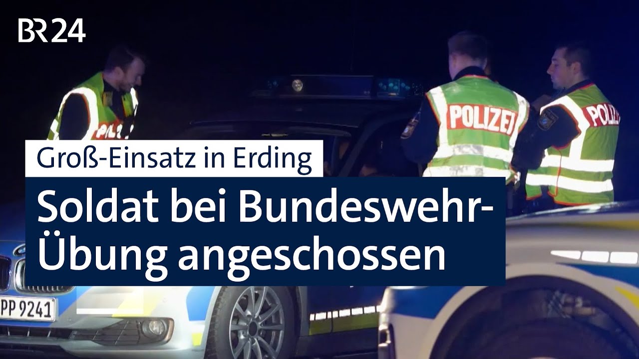 Unfall bei Bundeswehr-Übung: Soldat angeschossen | BR24