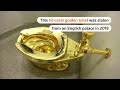 Four men charged over theft of $6 million golden toilet  - 00:47 min - News - Video
