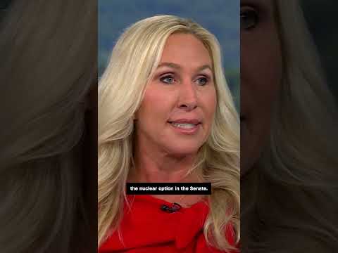 Greene blames GOP leaders for shutdown