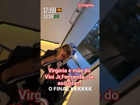 Virginia e mãe do Vini se assustam #shorts #virginiafonseca
