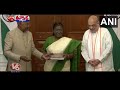Former President Ram Nath Kovind Committee Report To President On Jamili Elections | V6 News  - 01:50 min - News - Video