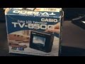 テレビ Car TV-M6500XA CASIO Vintage CASIO TV-6500 SMALL COLOR LCD TV Portable Travel