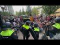 University staff and students in Amsterdam stage mass walkout  - 01:31 min - News - Video