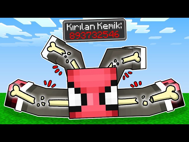 NEDEN KEMİKLERİMİ KIRDIM? - Minecraft