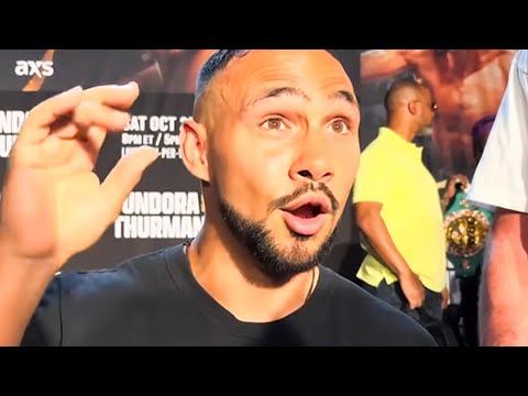 Keith Thurman REVEALS Game Plan to CHOP DOWN Fundora & Sends WARNING: “I’m Wrecking Him”