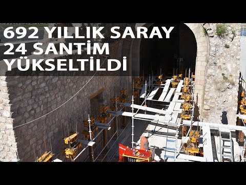 Hasankeyf’teki 692 Yıllık Küçük Saray Yükseltiliyor