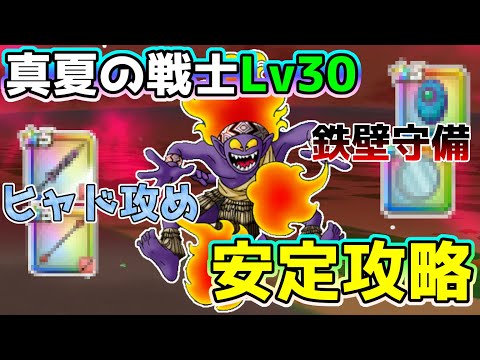 【ドラクエウォーク】ヒャド攻め！鉄壁守備！！強敵真夏の戦士Lv30安定攻略