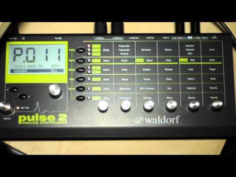 Waldorf Pulse 2 - first soundcheck - HQ Audio