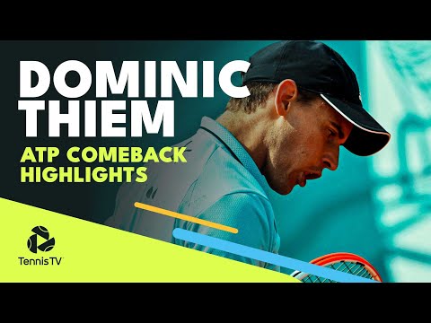 Dominic Thiem Makes ATP Comeback! Thiem vs Millman | Belgrade 2022 Highlights