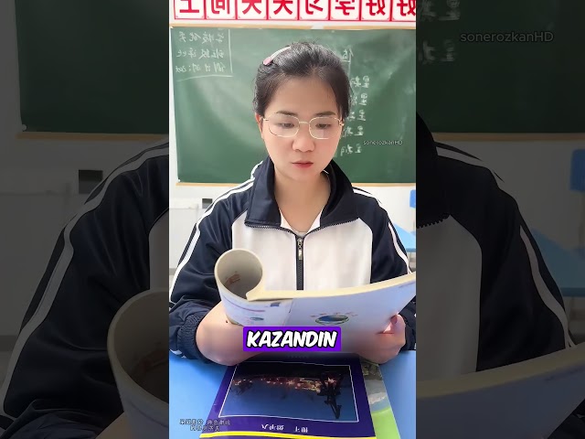 Sınıfın EN Çalışkan Öğrencisine BAKIN! 👀🤣