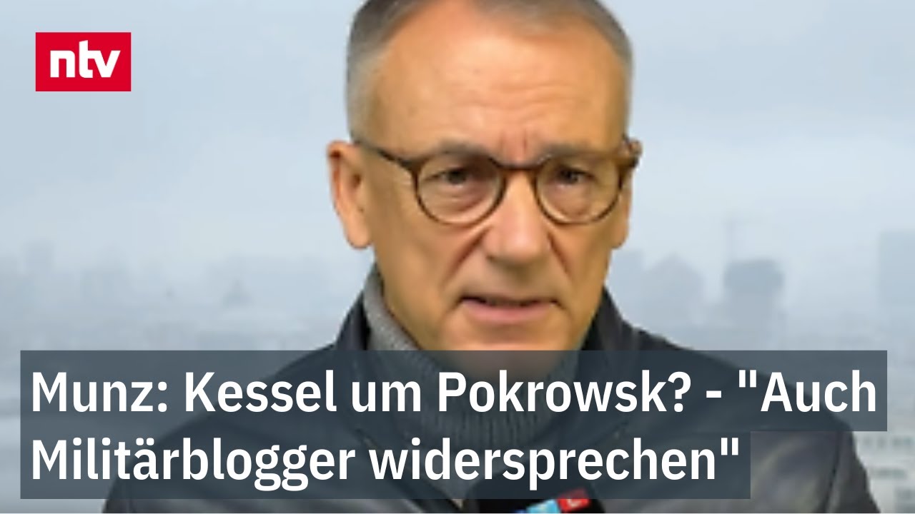 Munz: Kessel um Pokrowsk? "Auch Militärblogger widersprechen" - Schlacht um Donbass-Stadt