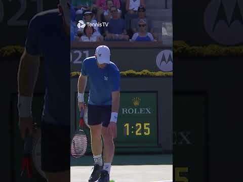 Andy Murray Underarm Ace vs Carlos Alcaraz!