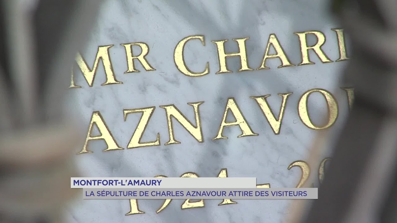 Yvelines | Montfort-L’Amaury : La sépulture de Charles Aznavour attire des visiteurs