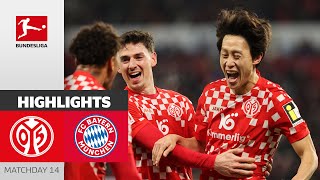 Lee-Brace Beats Bayern! | 1. FSV Mainz 05 — FC Bayern München 2-1 | Highlights | Bundesliga