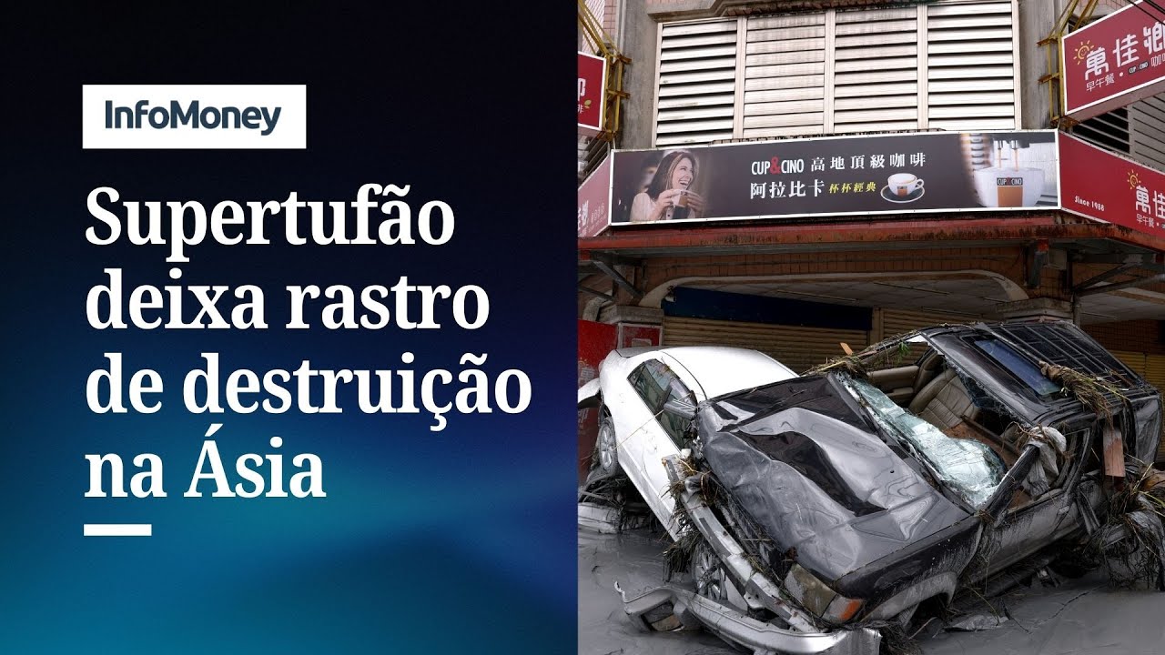 Supertufão Ragasa o mais poderoso de 2025 chega à China com evacuações em massa | InfoMoney News