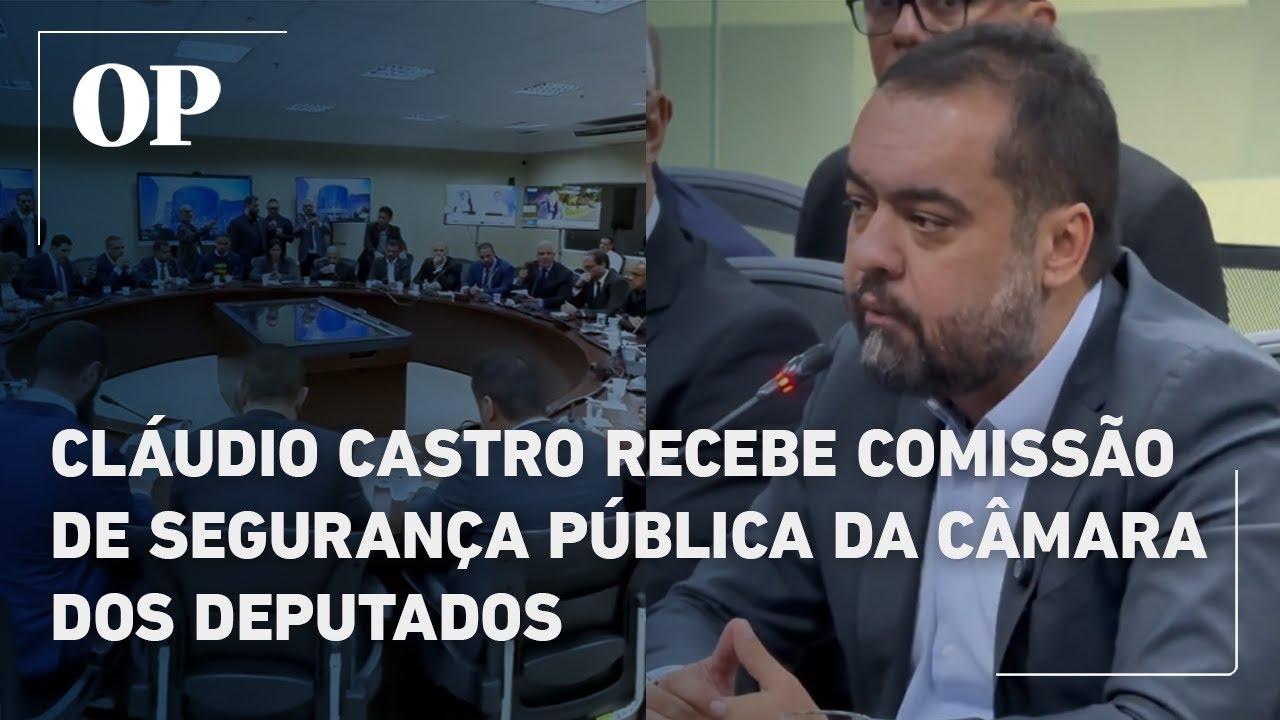 Cláudio Castro recebe Comissão de Segurança Pública da Câmara dos Deputados e defende transparência  TV Online Cláudio Castro recebe Comissão de Segurança Pública da Câmara dos Deputados e defende transparência