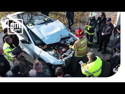 EV First Responder Training at Milford Proving Grounds