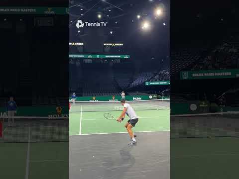 Alcaraz vs Medvedev Practice 🤤