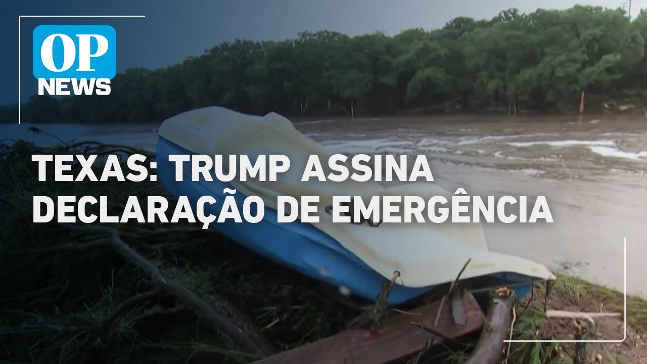 Trump assina declaração de emergência para responder às inundações no Texas | OP News