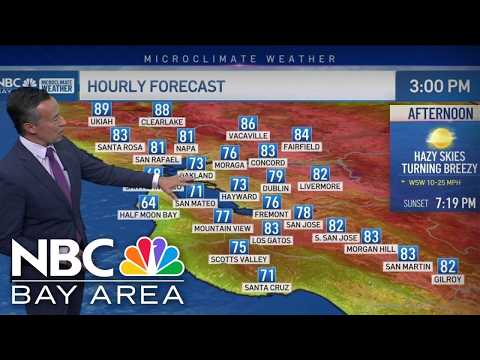 Rob's forecast: hazy skies and warmer temps return
