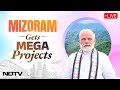 PM Modi LIVE | PM Modi Latest Speech | PM Modi Inaugurates Development Works In Mizoram
