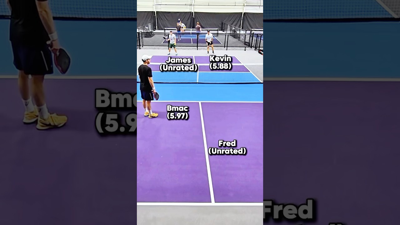 College tennis equals pickleball prowess 🎾