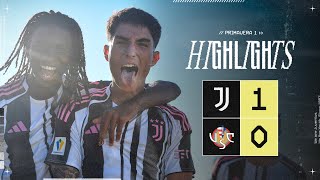 HIGHLIGHTS Primavera 1 | Juventus U20 1-0 Cremonese | Matchday 2