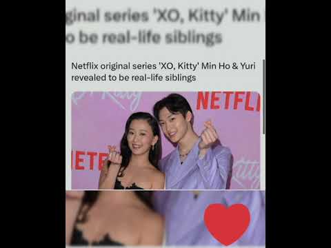 Netflix original series 'XO, Kitty' Min Ho & Yuri revealed to be real-life siblings