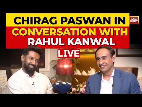 INDIA TODAY LIVE: Chirag Paswan's Candid Interview With Rahul Kanwal | Chirag Paswan LIVE