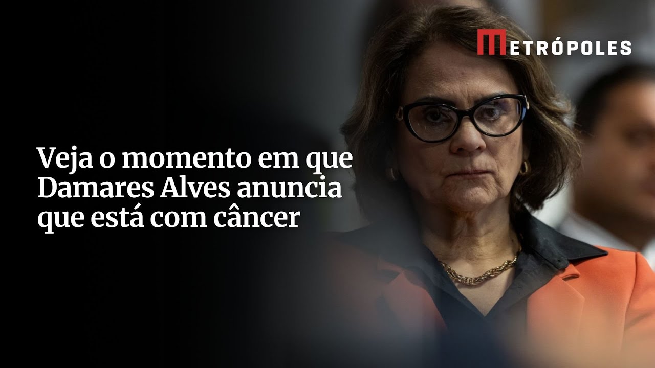 Veja o momento em que Damares Alves anuncia que está com câncer
