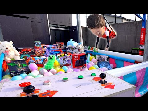 人間クレーンゲームでSwitch2を狙え！