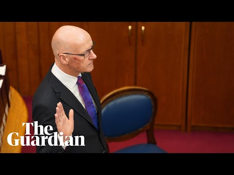 John Swinney sworn in as Scotland's first minister