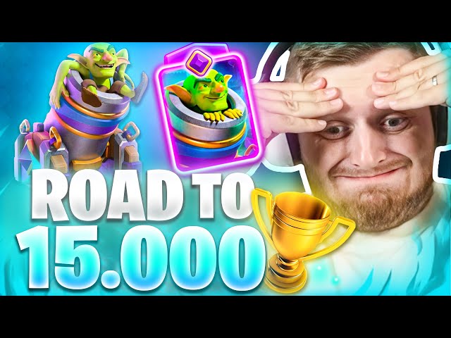 🔥🥵Mit NEUEM HYPER MINENWERFER DECK auf 15K TROPHIES PUSHEN in CLASH ROYALE mit @BigSpinCR