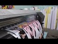 Широкоформатный принтер SEIKO ColorPainter M 64s. Видео с нашего производства.