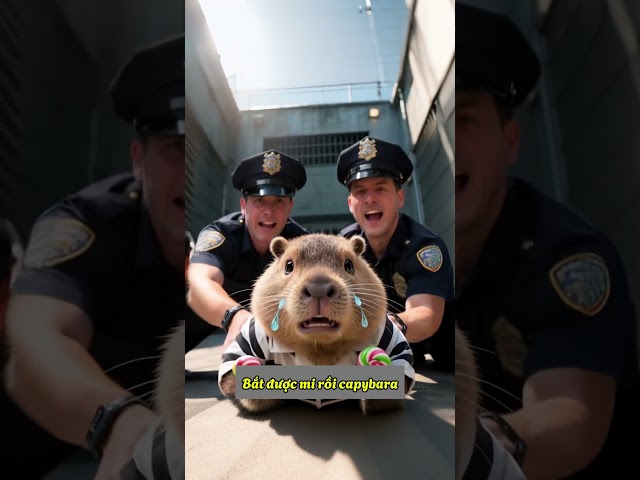 Video Capybara AI thư giãn, giải trí, nhảm nhí P107 😍 #capybara #pets #relaxingvideo #funny