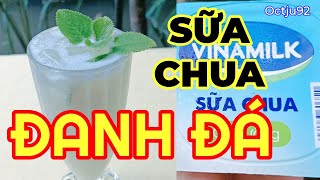 Cách pha chế sữa chua đánh đá. Ngon đúng chất 👍