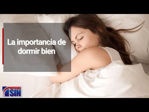 La importancia de dormir bien