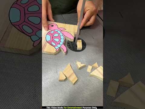 पापा ने चंपा की पेंटिंग को काट दिया 🤐|| ~वुडोवर्किंगआर्टस्किल  ~woodworkingartskill #shorts